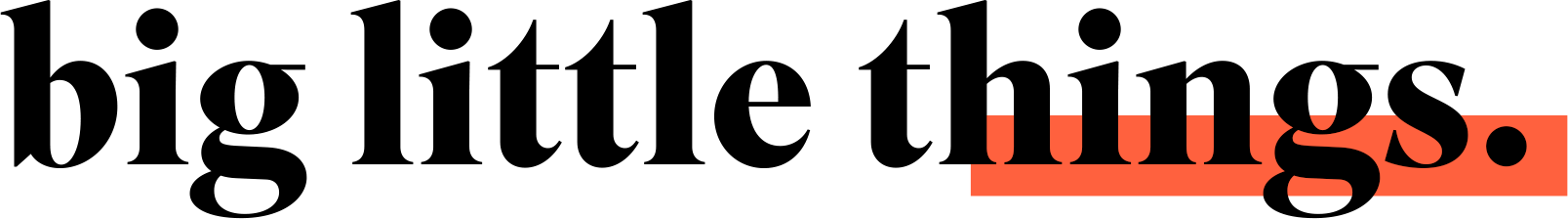 big little things logo