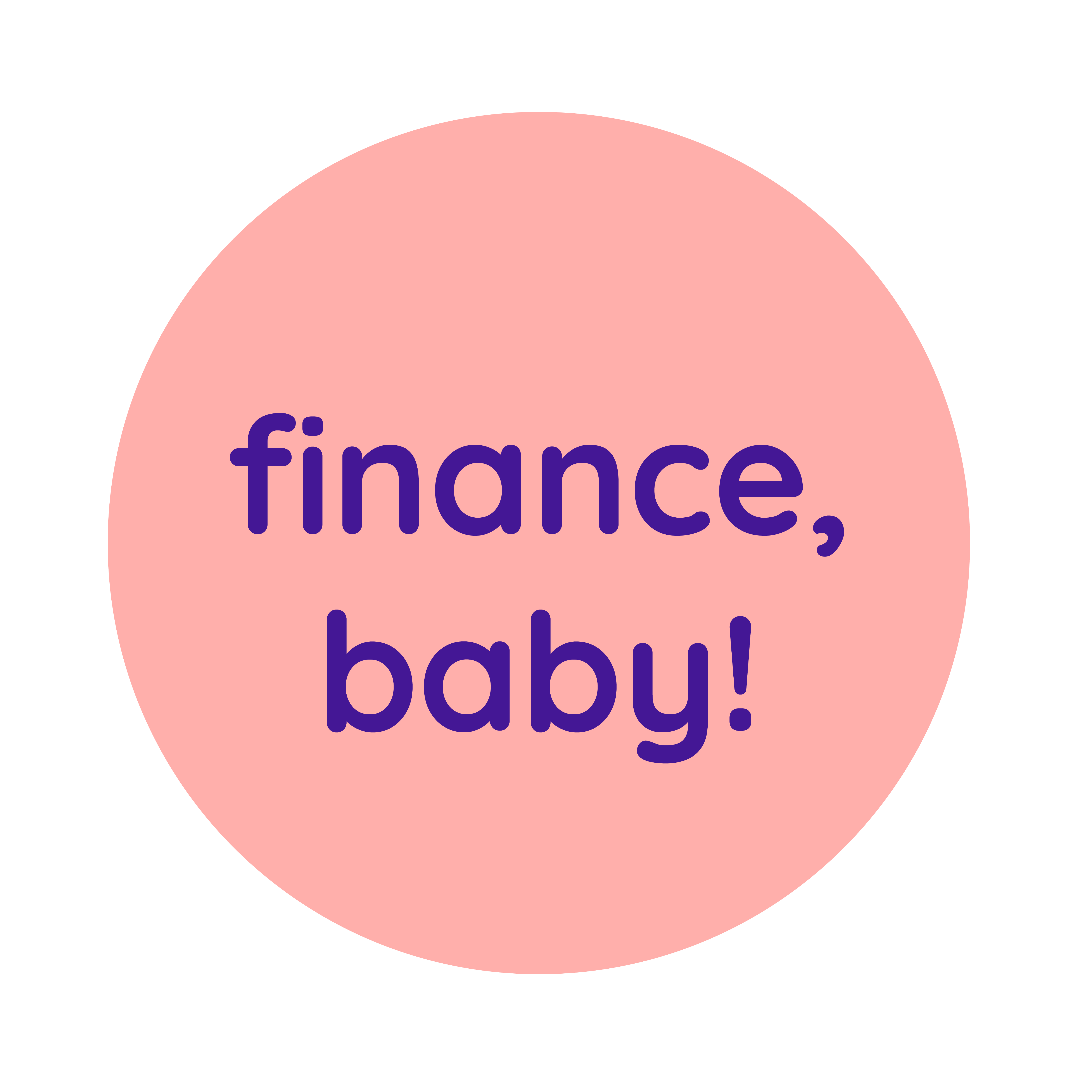 finance, baby! logo