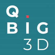 Q.big 3D logo